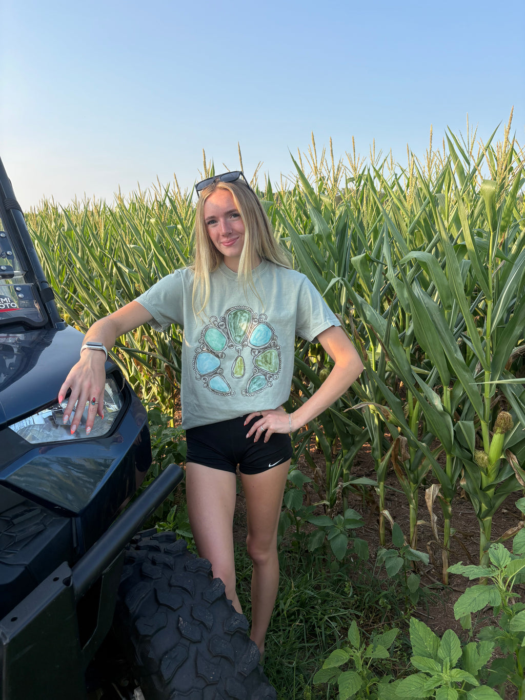 Turquoise Tee-ser