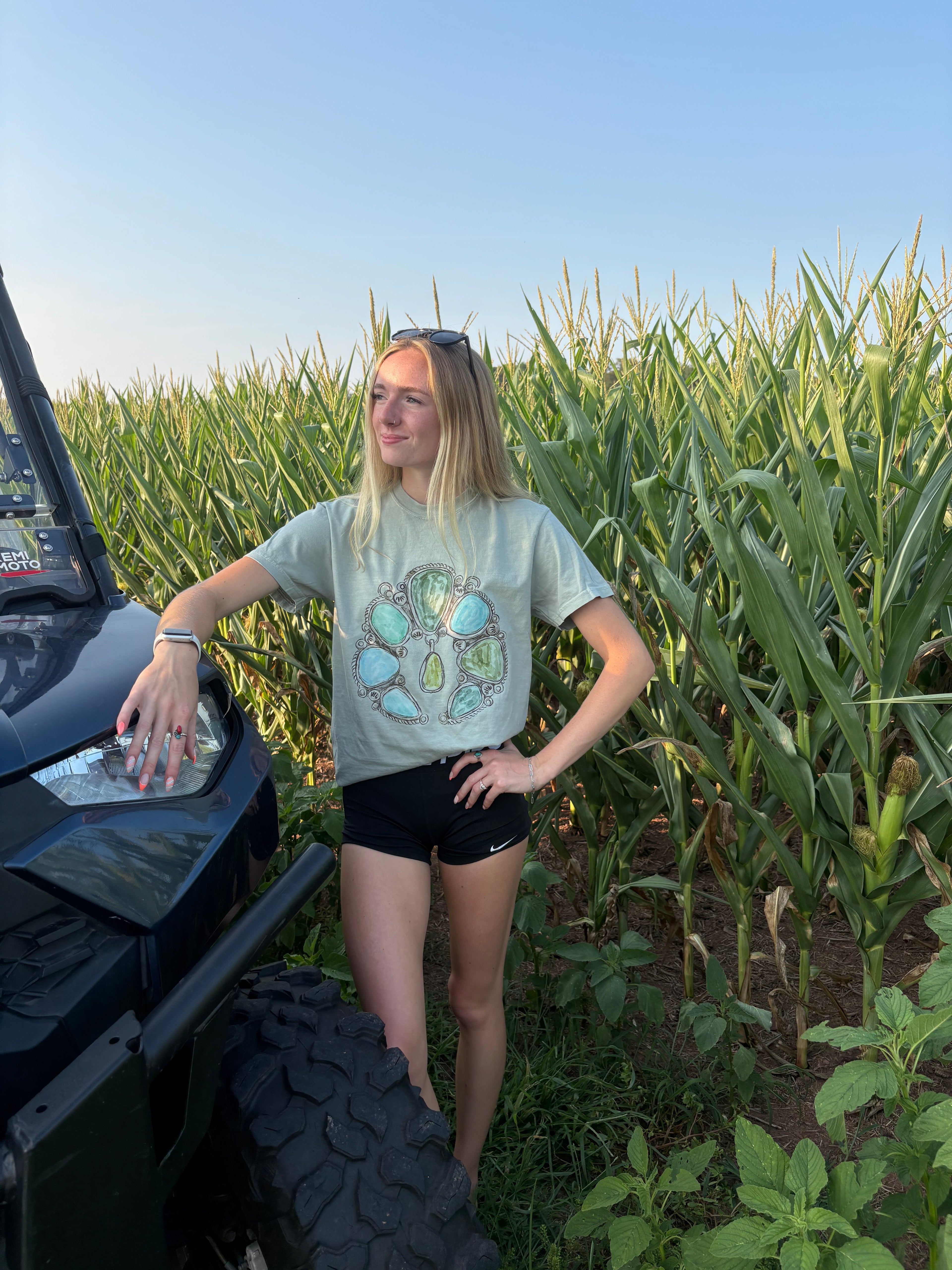 Turquoise Tee-ser