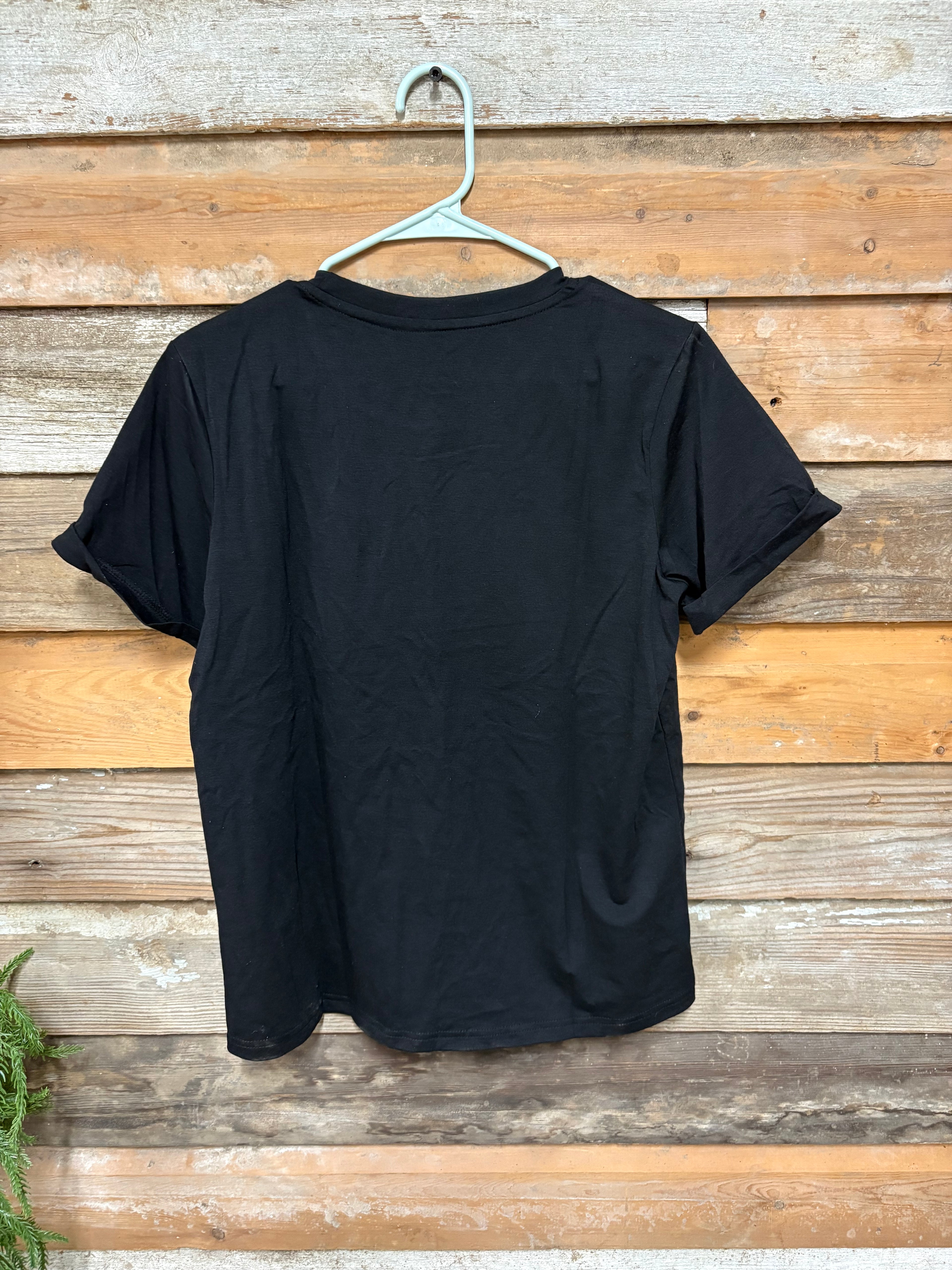 Boot stitched tee