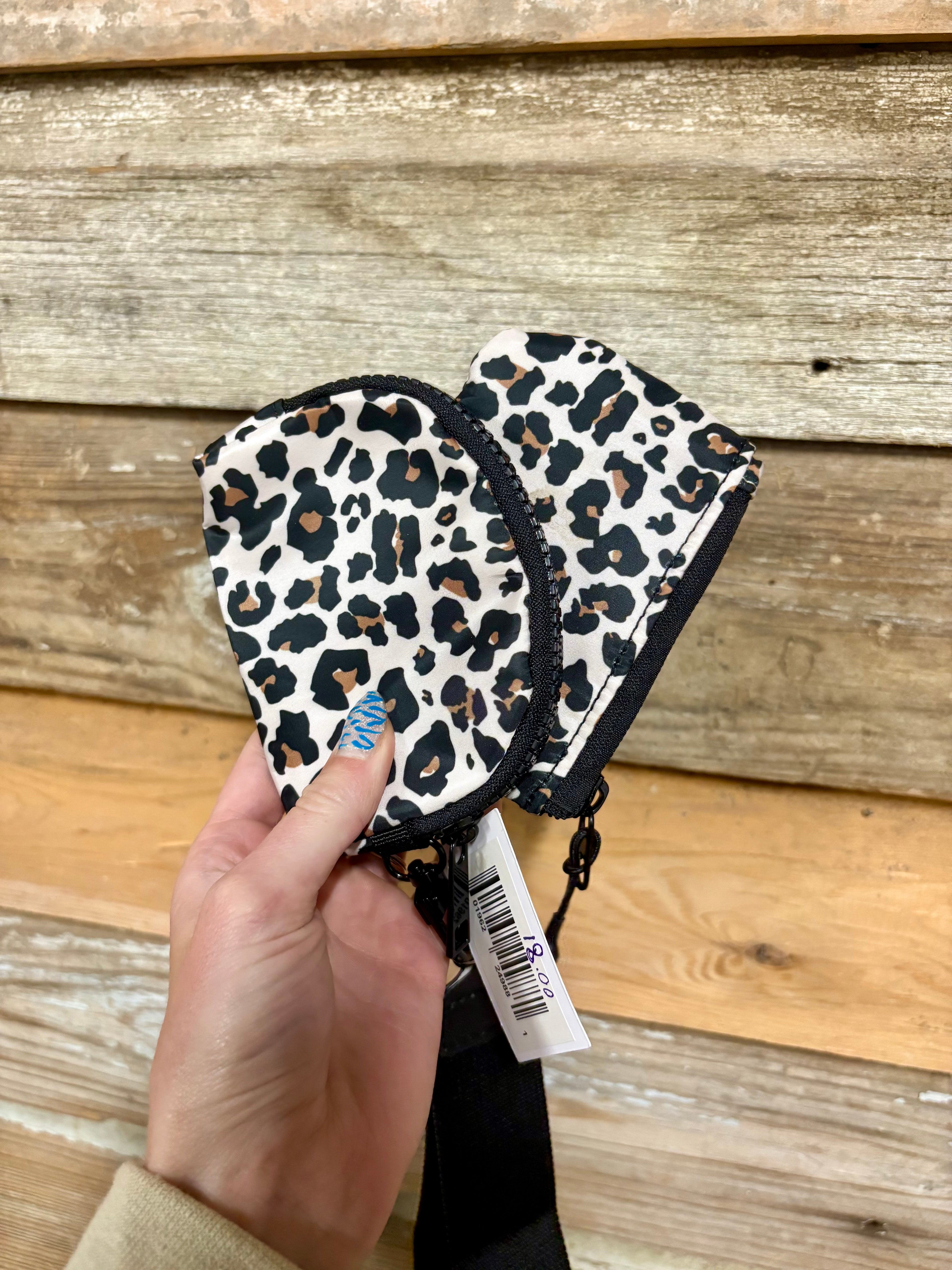 Tragically Cheetah wristlet