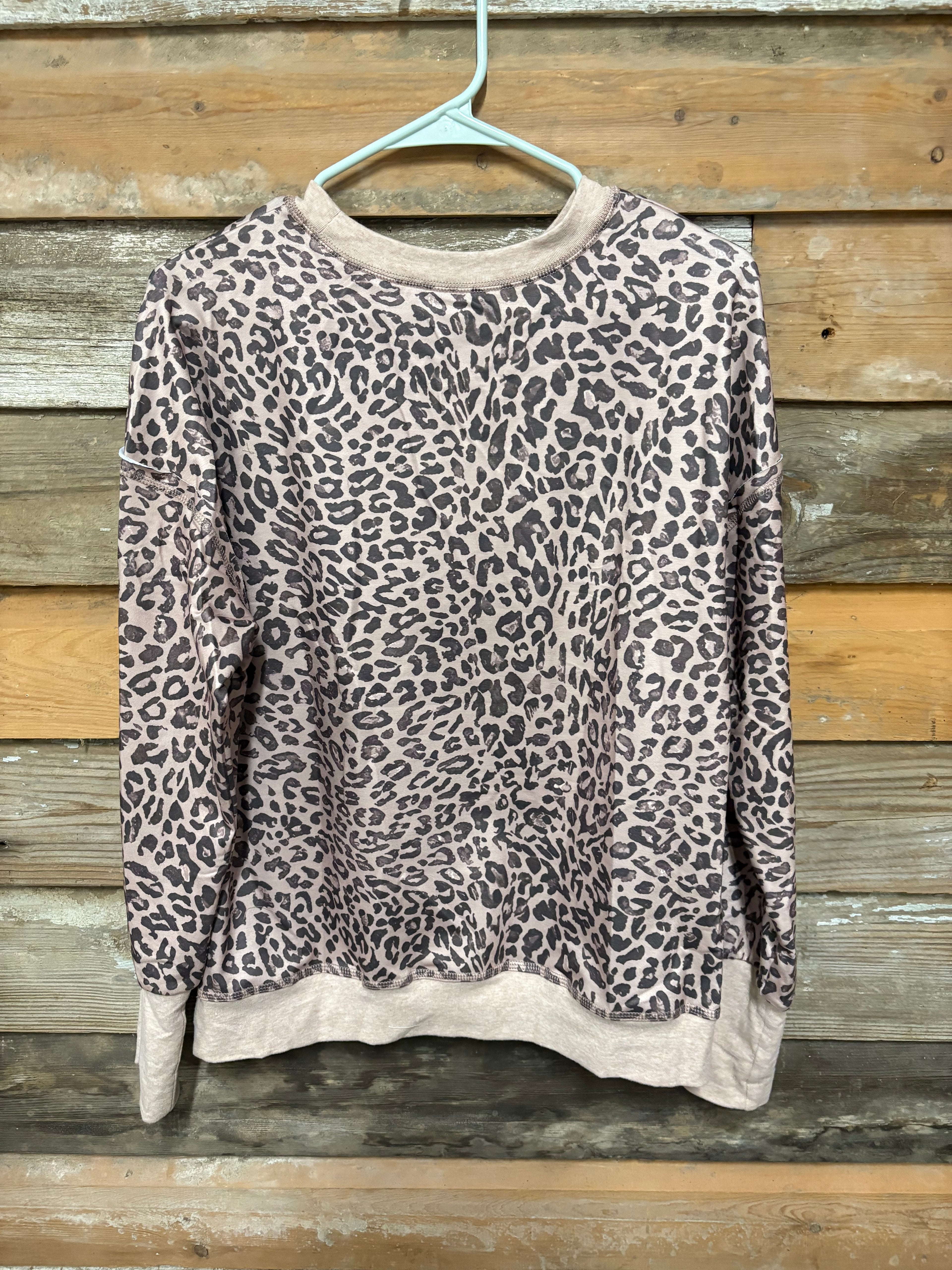 Ranchin’ in Leopard Crew