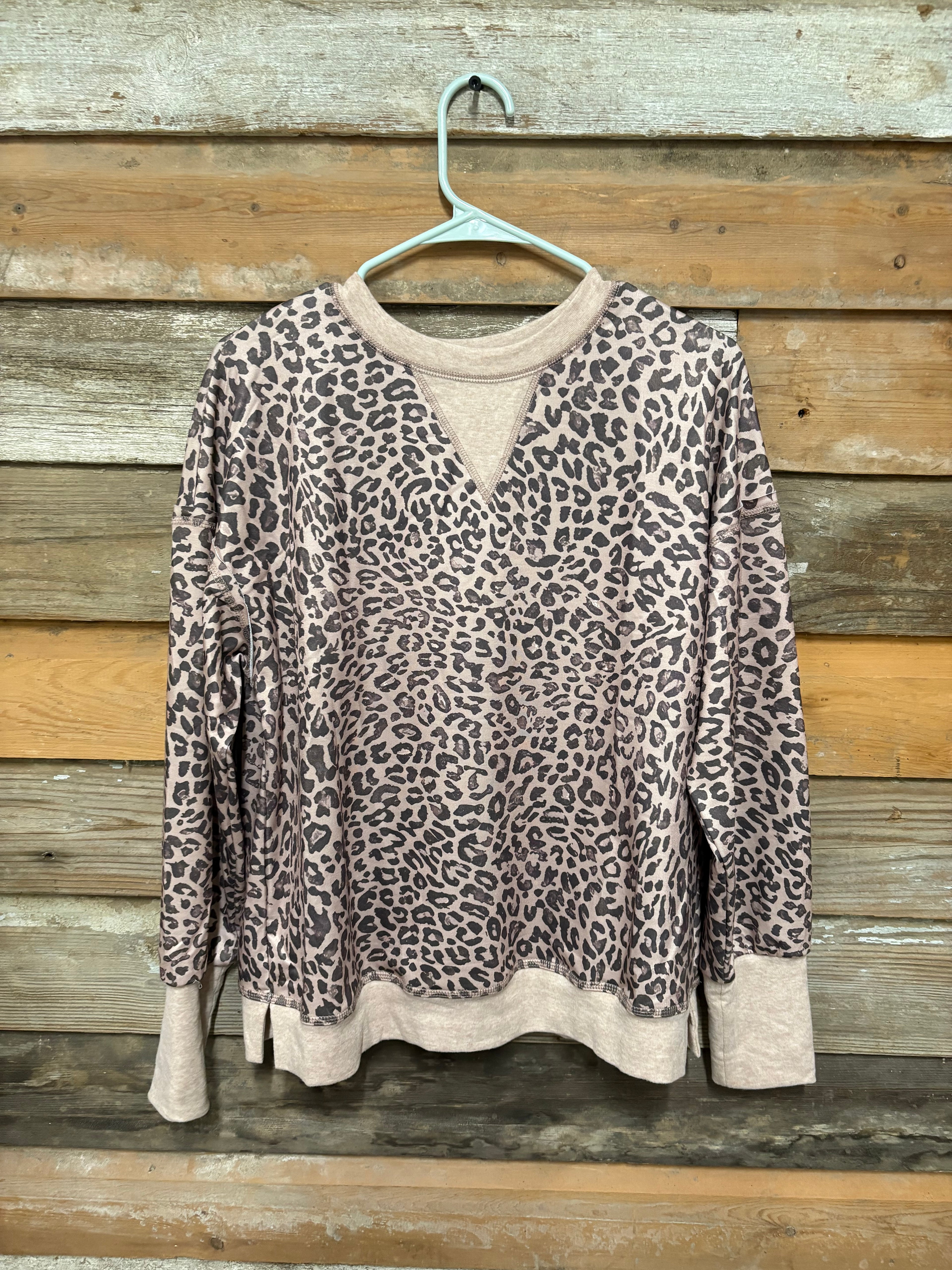 Ranchin’ in Leopard Crew